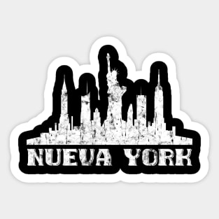 Nueva York Latin New York Spanish Sticker